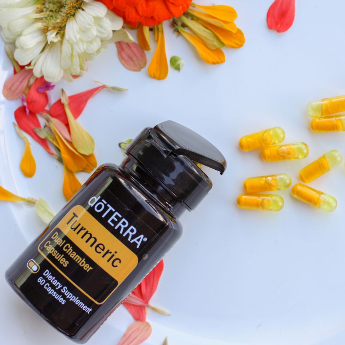 doTERRA Turmeric Dual Chamber Capsules Life