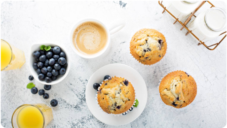 Blueberry Muffins with dōTERRA Lemon