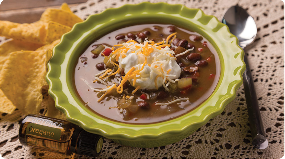 Costa Rican Black Bean Soup with dōTERRA Oils