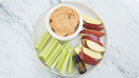 Creamy Peanut Butter Dip with dōTERRA Cassia