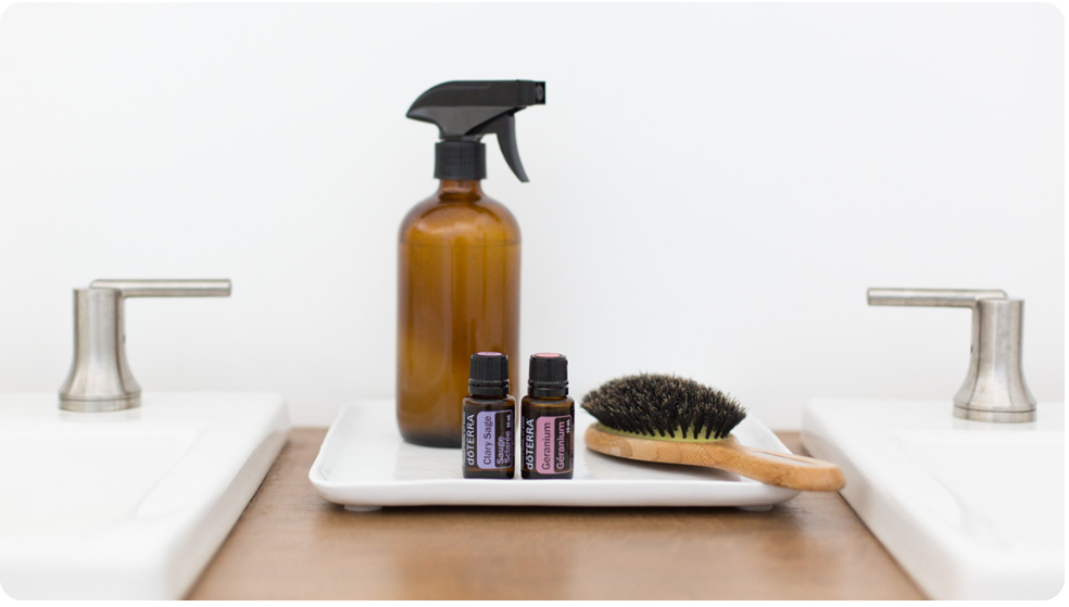 DIY Heat Protectant Spray with dōTERRA Oils