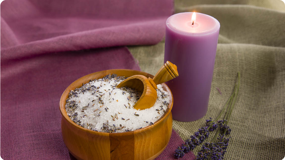 Epsom Salt Bath with dōTERRA Lavender