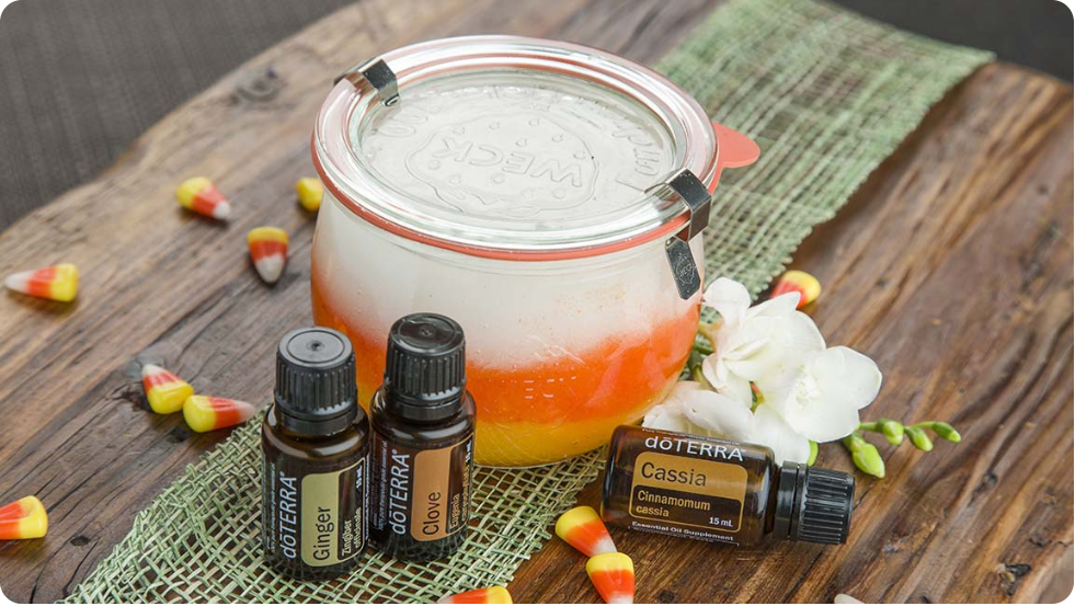Festive Fall Sugar Scrub with dōTERRA Oils