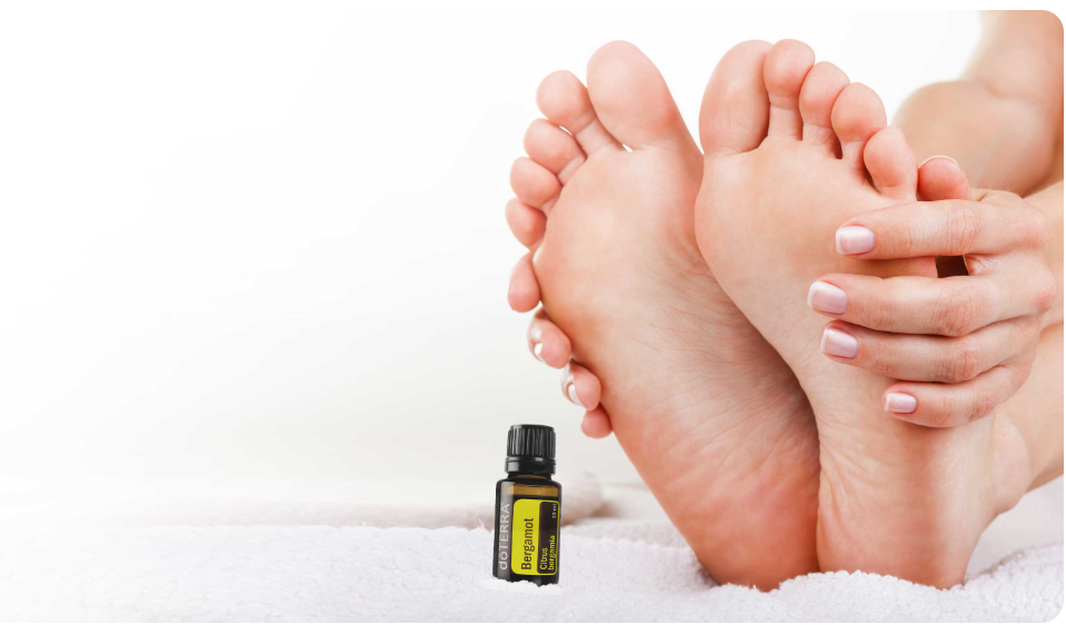 Foot Mask with dōTERRA Bergamot