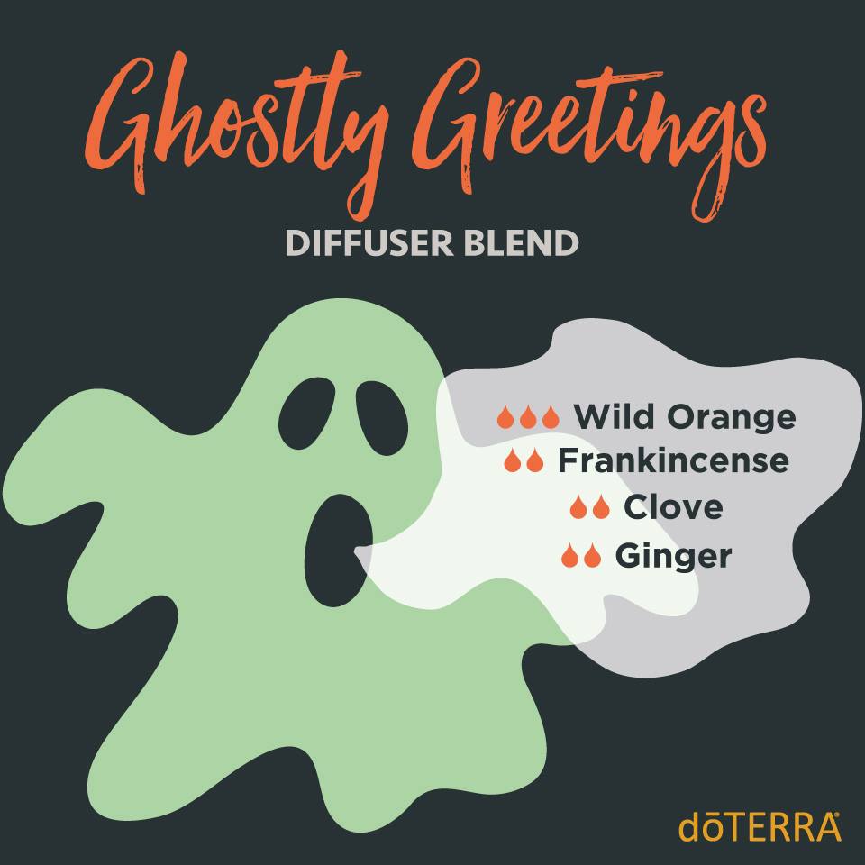Ghostly Greetings Diffuser Blends with dōTERRA Oils