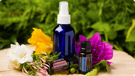 Herbal Hairspray with dōTERRA Oils