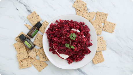 Jalapeño Cranberry Dip with dōTERRA Oils
