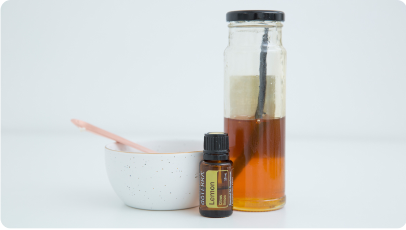Sticker Removal using dōTERRA Lemon