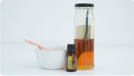 Sticker Removal using dōTERRA Lemon