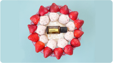 Strawberry Bites with dōTERRA Lemon