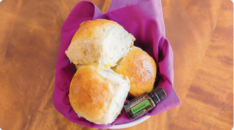 Dinner Rolls with dōTERRA Rosemary