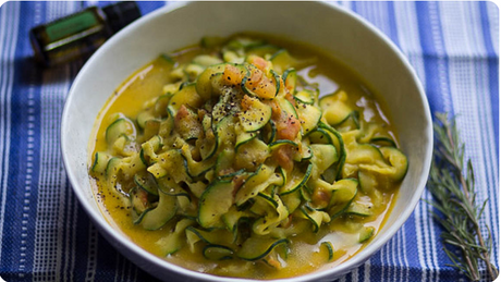 Zucchini Fettuccine with dōTERRA Rosemary
