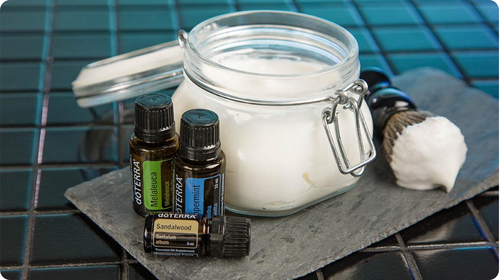 Shaving Cream with dōTERRA Oils