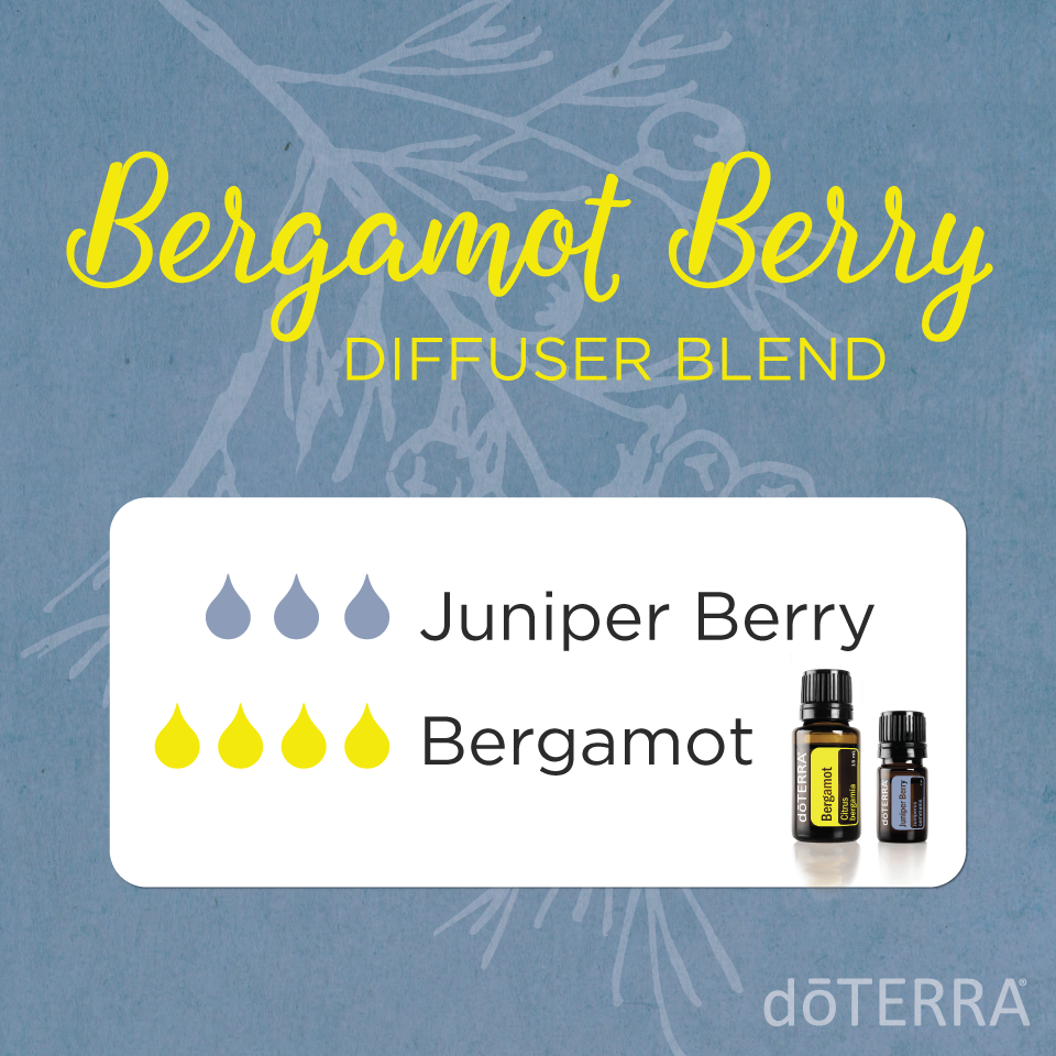 Bergamot Berry Diffuser Blend with dōTERRA Oils