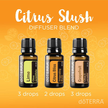 Citrus Slush Diffuser Blend with dōTERRA Oils