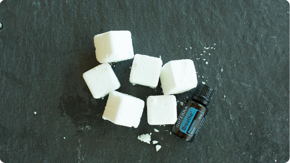 Shower Melts with dōTERRA Breathe