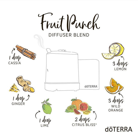 Fruit Punch Diffuser Blend with dōTERRA Oil