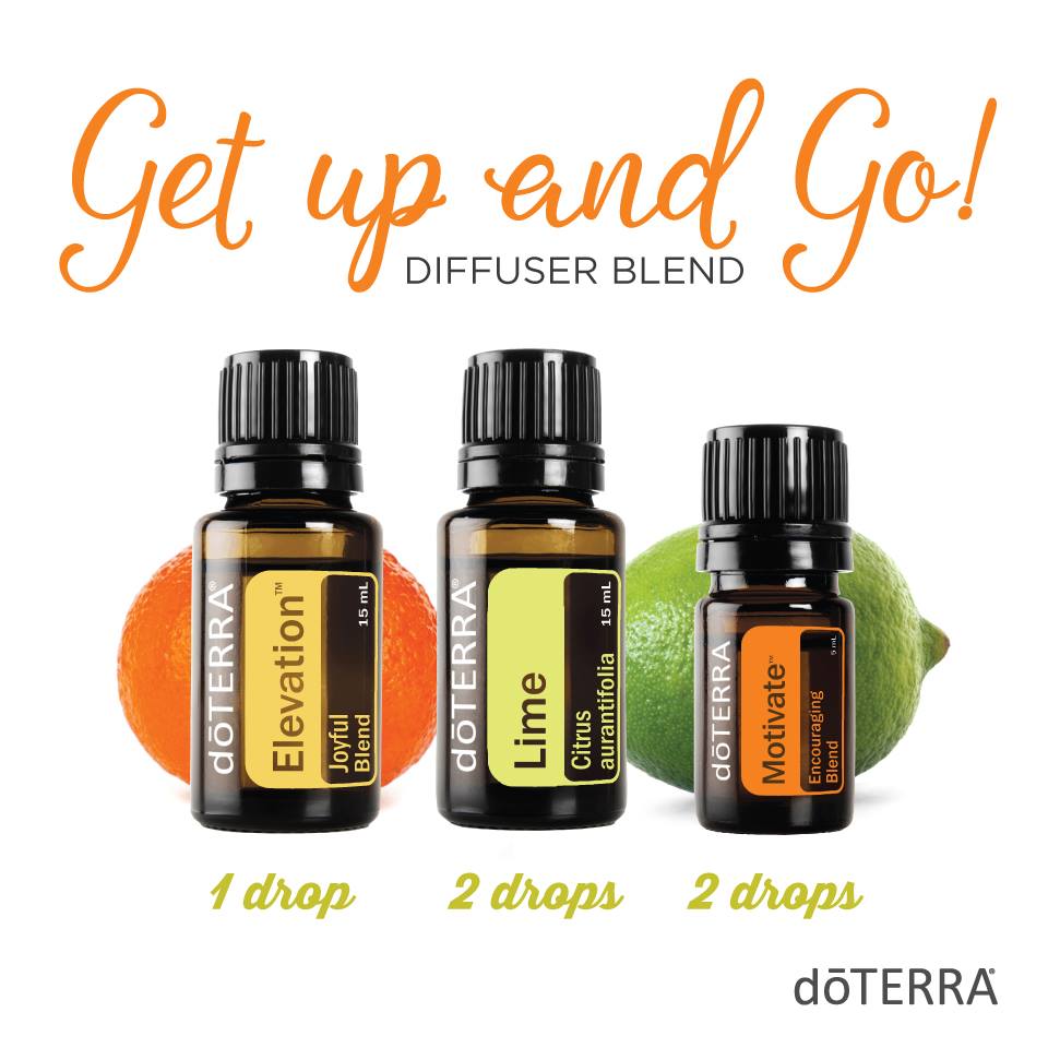 Get up and Go Diffuser Blend with dōTERRA Oils