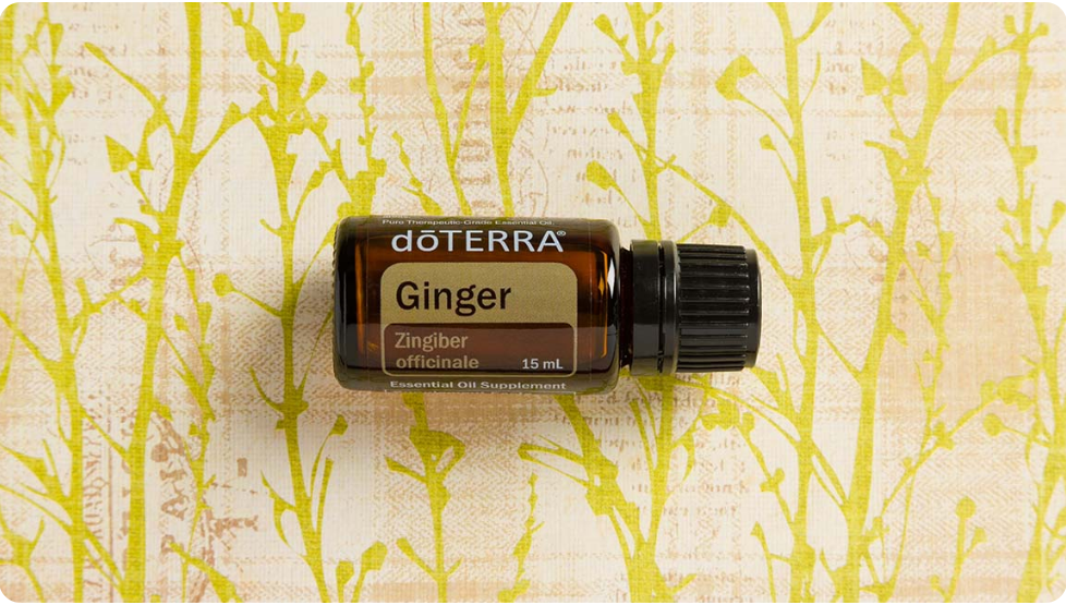 Reduce bloating and Gas using dōTERRA Ginger