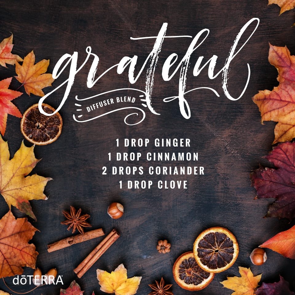 Grateful Diffuser Blend with dōTERRA Oils