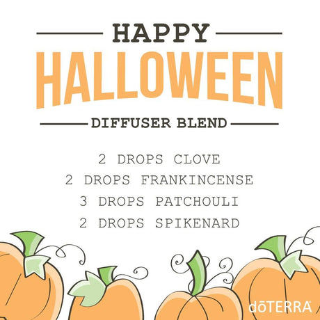 Happy Halloween Diffuser Blend with dōTERRA Oils