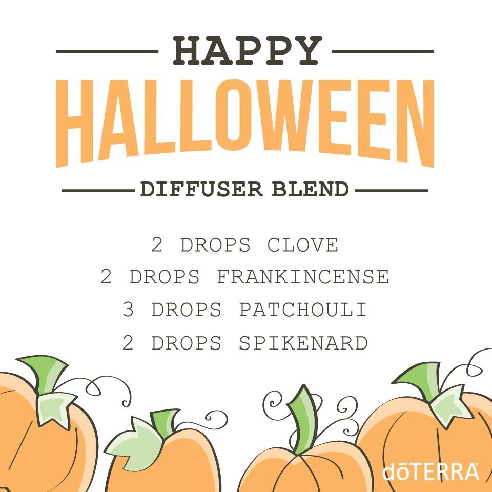 Happy Halloween Diffuser Blend with dōTERRA Oils
