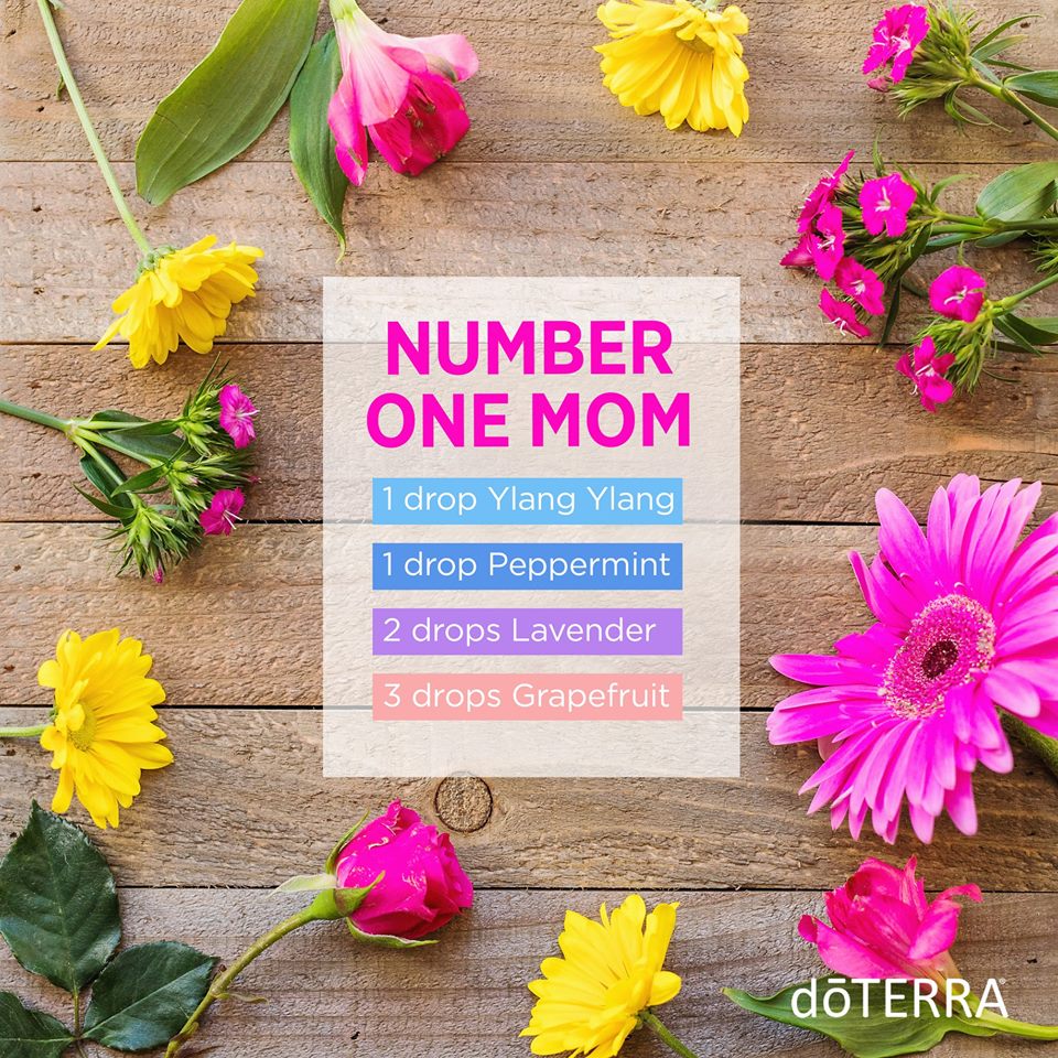 Number One Mom Diffuser Blend with dōTERRA Oils