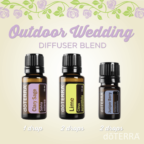 Outdoor Wedding Diffuser Blend with dōTERRA Oils