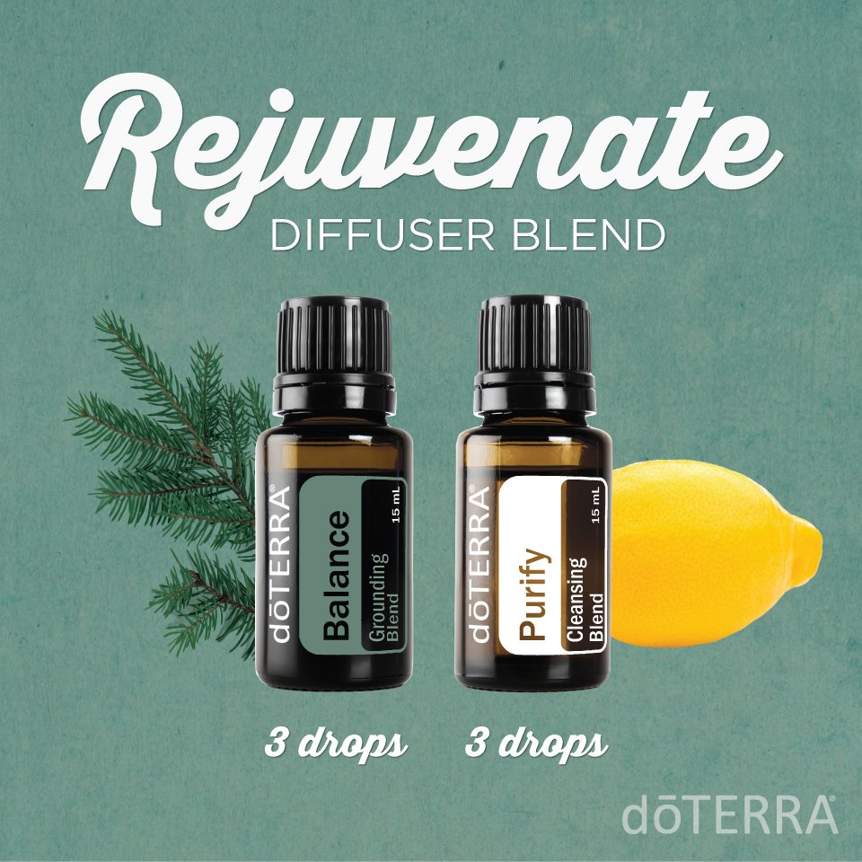 Rejuvenate Diffuser Blend with dōTERRA Oils