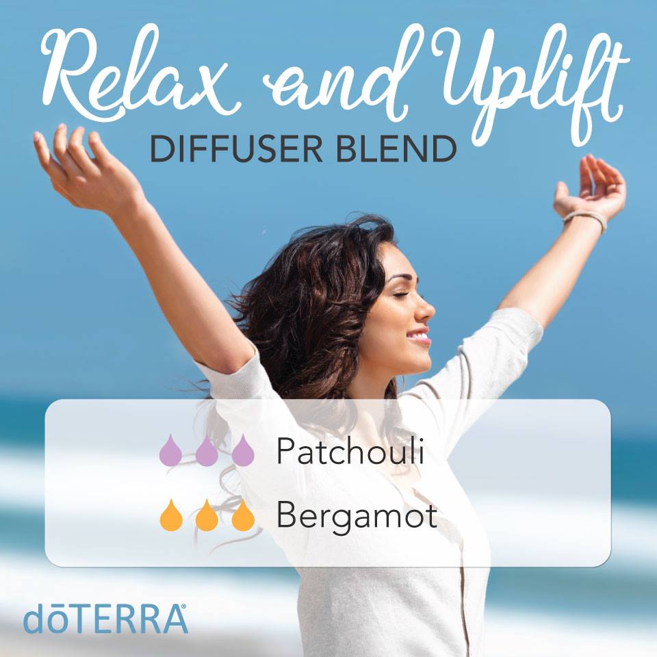 Relax and Uplift Diffuser Blend with dōTERRA Oils