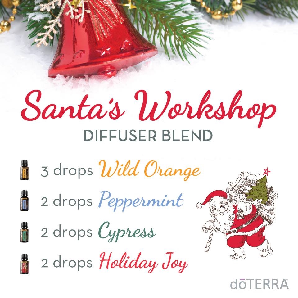 Santa's Workshop Diffuser Blend dōTERRA Oils