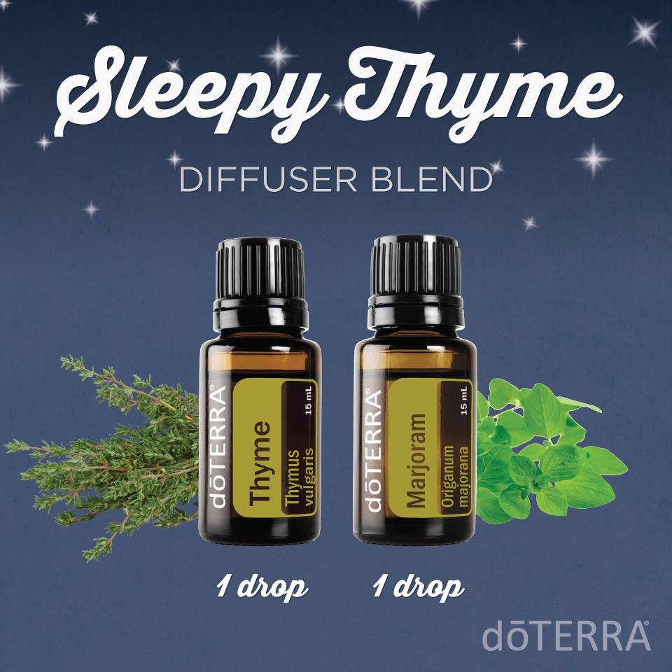 Sleepy Thyme Diffuser Blend with dōTERRA Oils
