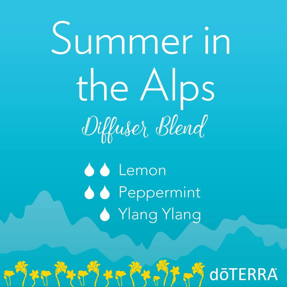 Summer in the Alps Diffuser Blend with dōTERRA Oils