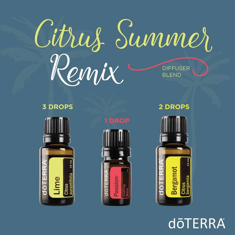 Citrus Summer Remix Diffuser Blend