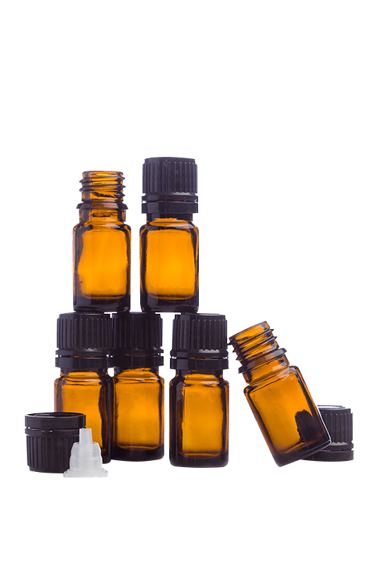 dōTERRA 5ml Amber Bottles - 6 Pack