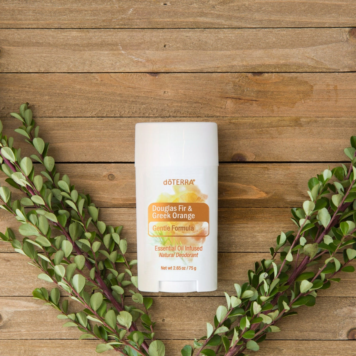 dōTERRA Natural Deodorant Gentle Formula infused with Douglas Fir & Greek Orange