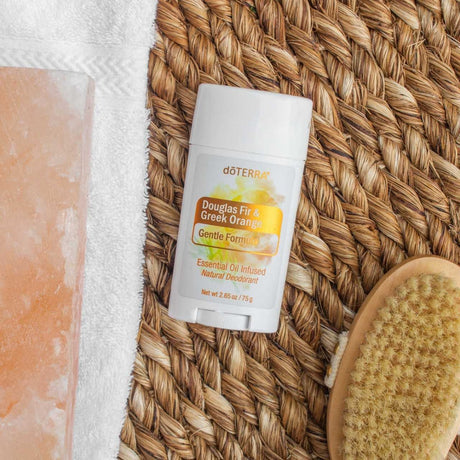dōTERRA Natural Deodorant Gentle Formula infused with Douglas Fir & Greek Orange