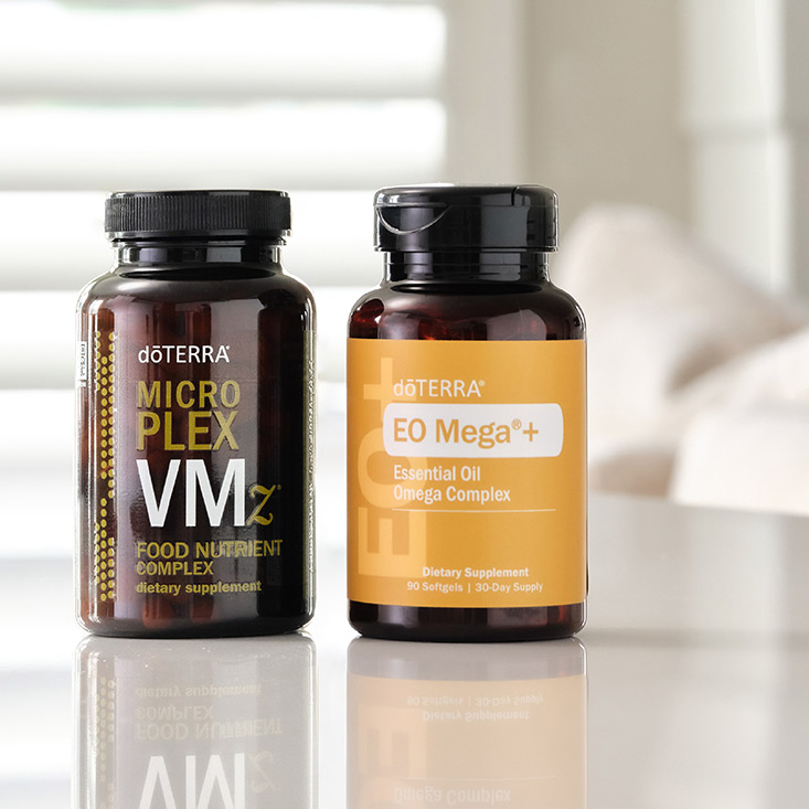 dōTERRA Daily Nutrient Pack (Microplex VMz and EO Mega+) lifestyle