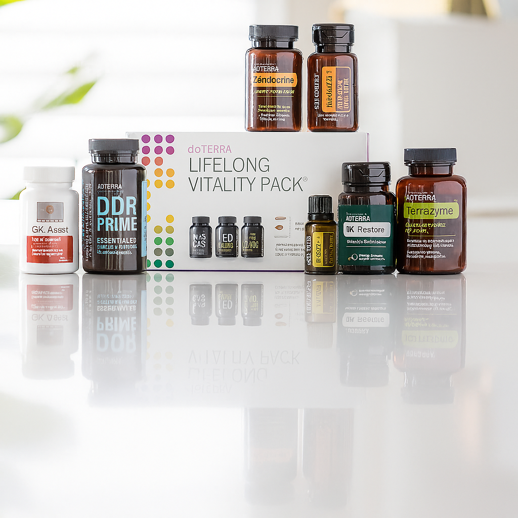 dōTERRA Cleanse & Restore Kit lifestyle