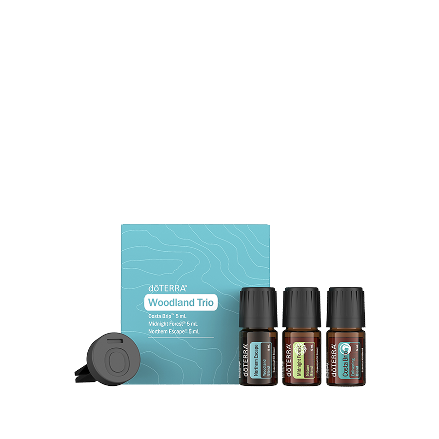 dōTERRA Woodland Trio and Car Clip Diffuser