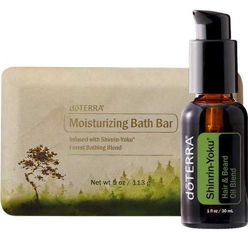 dōTERRA Shinrin-Yoku Hair & Beard Oil + Bath Bar