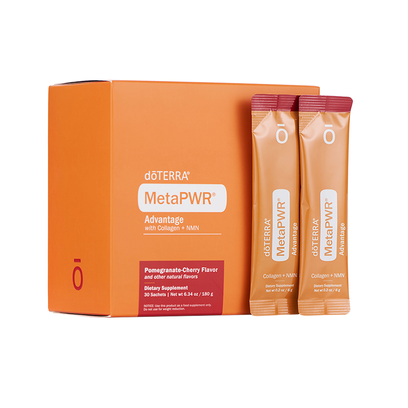 dōTERRA MetaPWR™ Advantage with Collagen + NMN - Pomegranate-Cherry Flavor