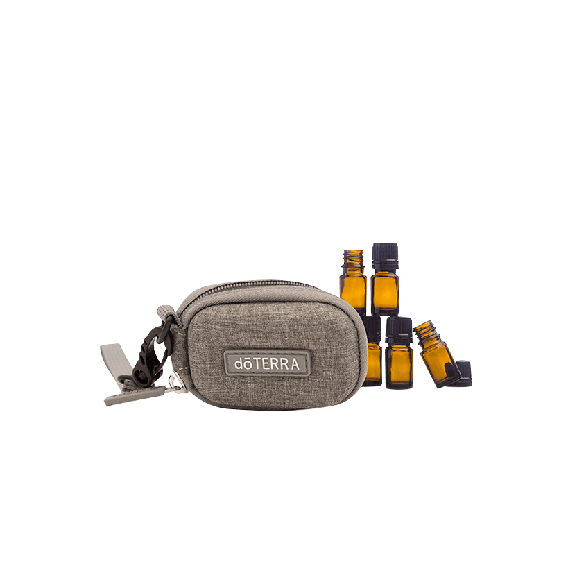 dōTERRA Gray Dram Keychain