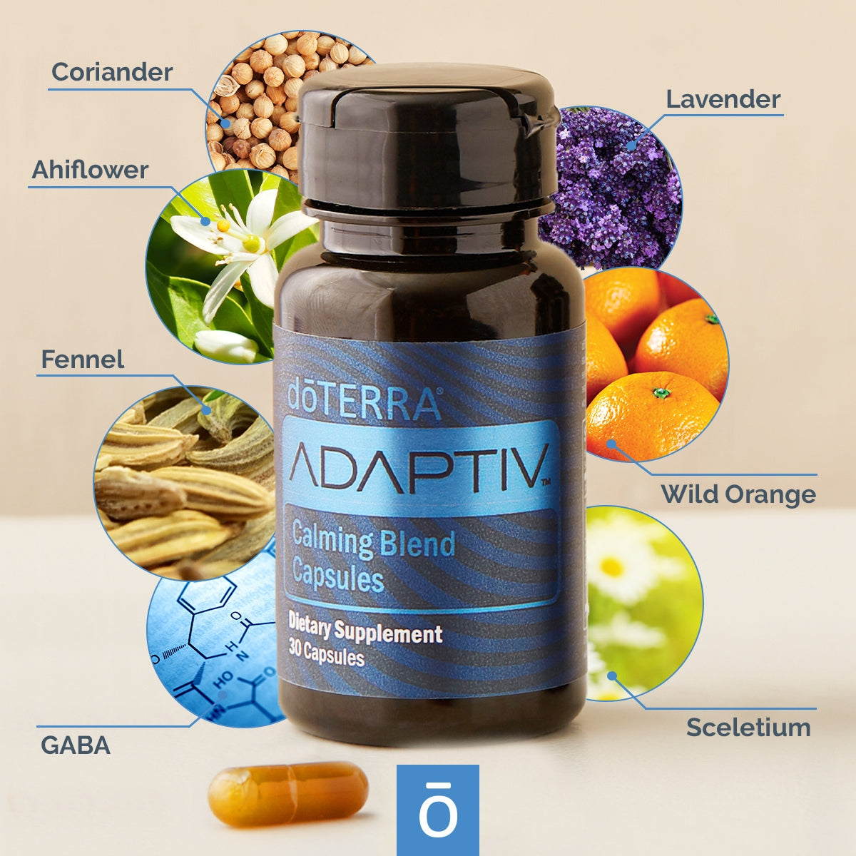 dōTERRA Adaptiv™ Calming Blend Capsules Botanical